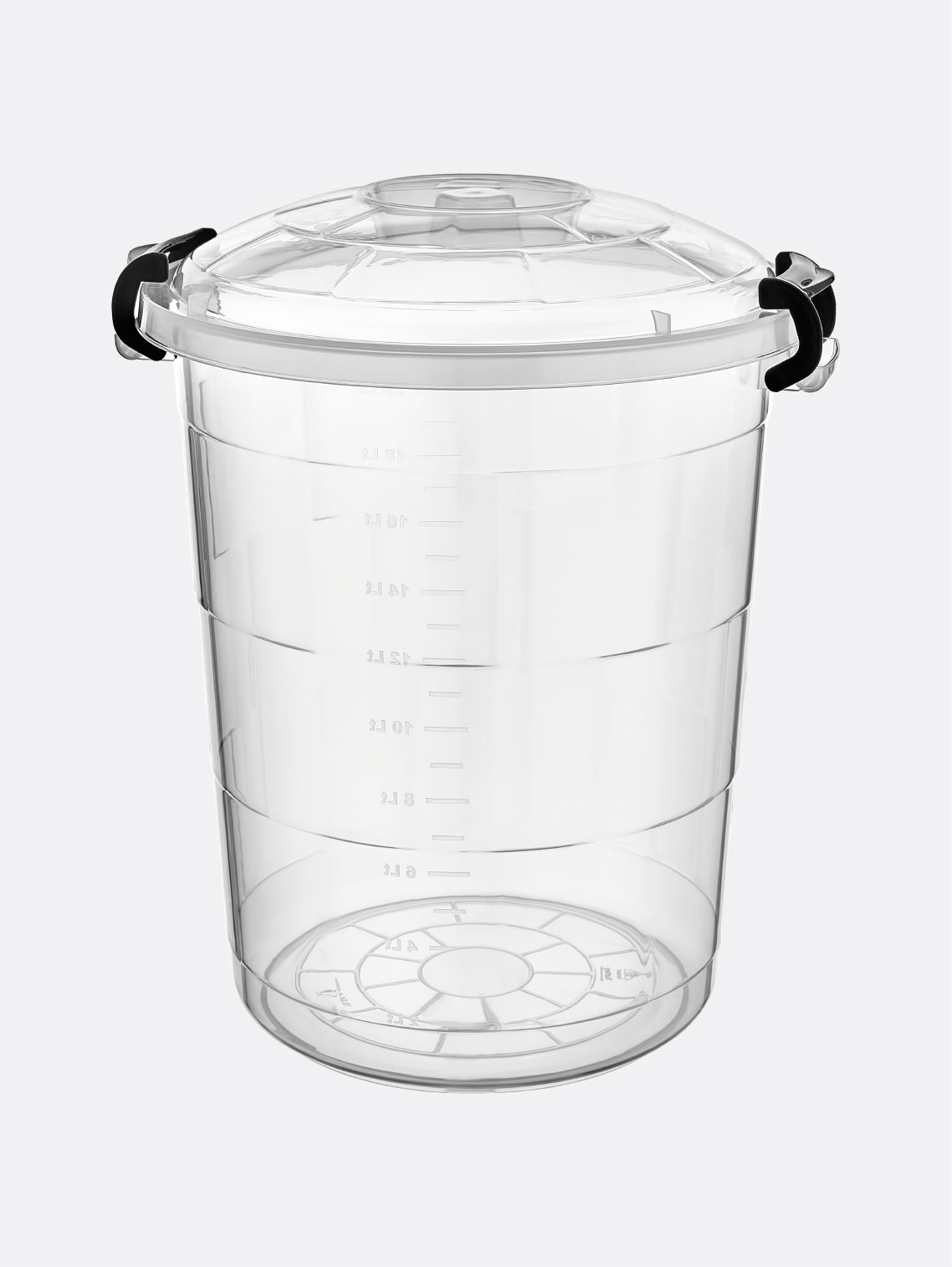 Şeffaf Bakliyat Kovası - 45 Lt