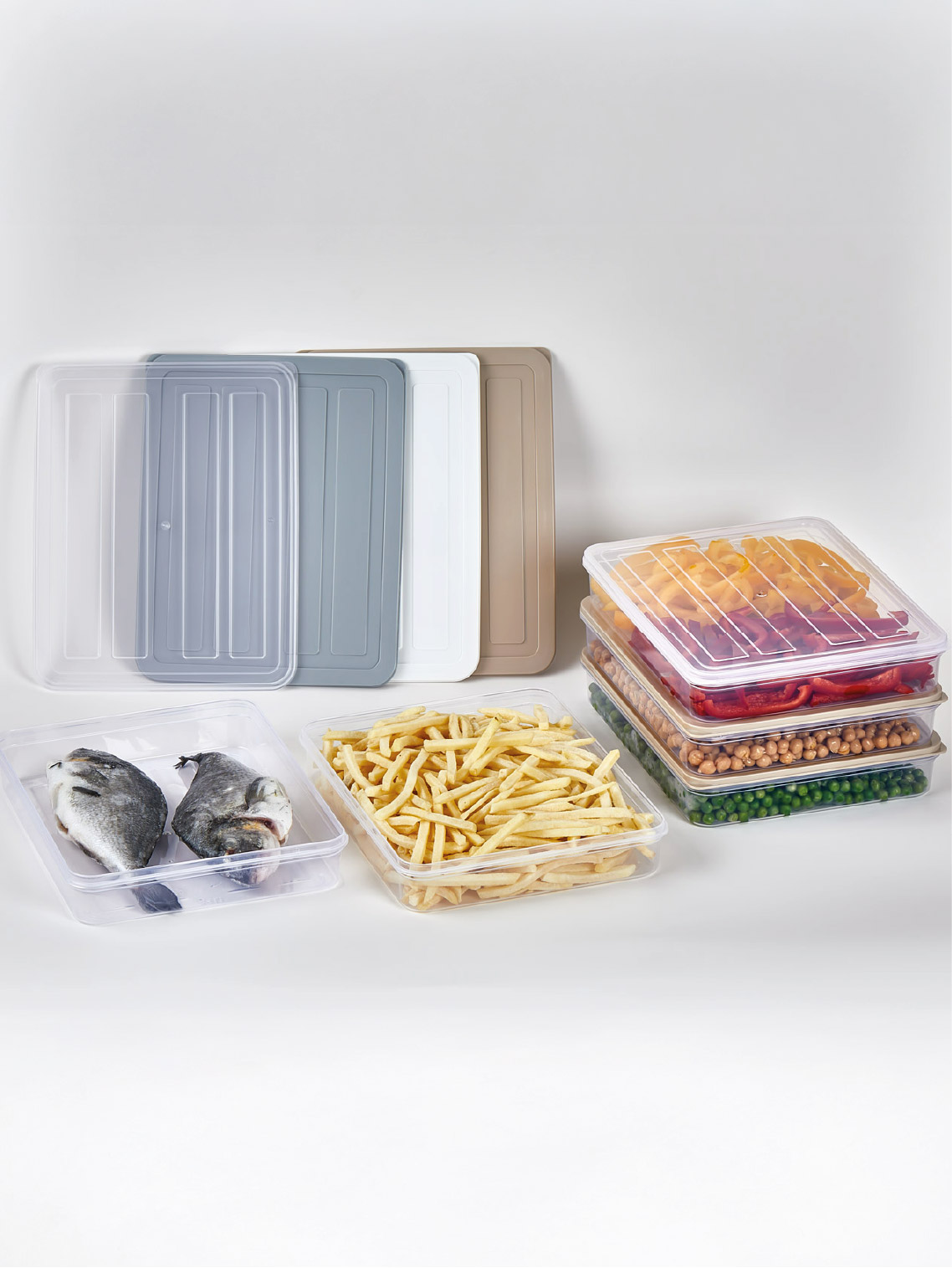 Deepfrezer Organizer Saklama Kabı - 2,4 Lt