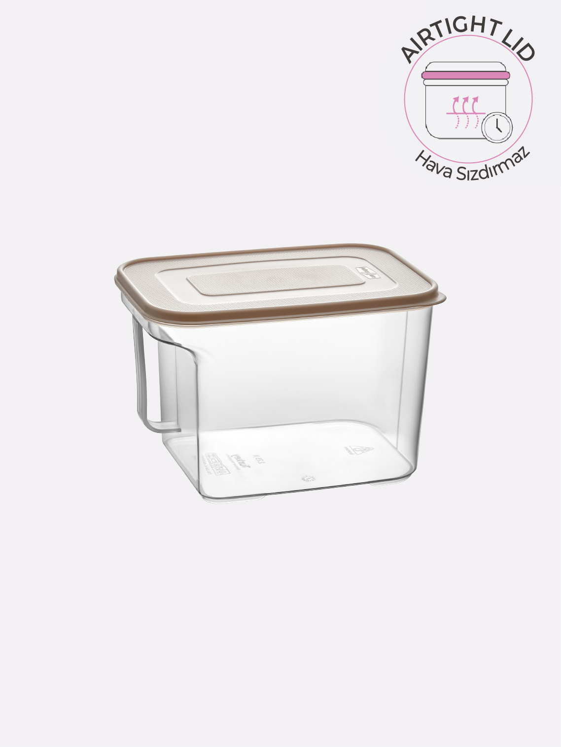 Saplı Derin Saklama Kabı - 2,75 Lt
