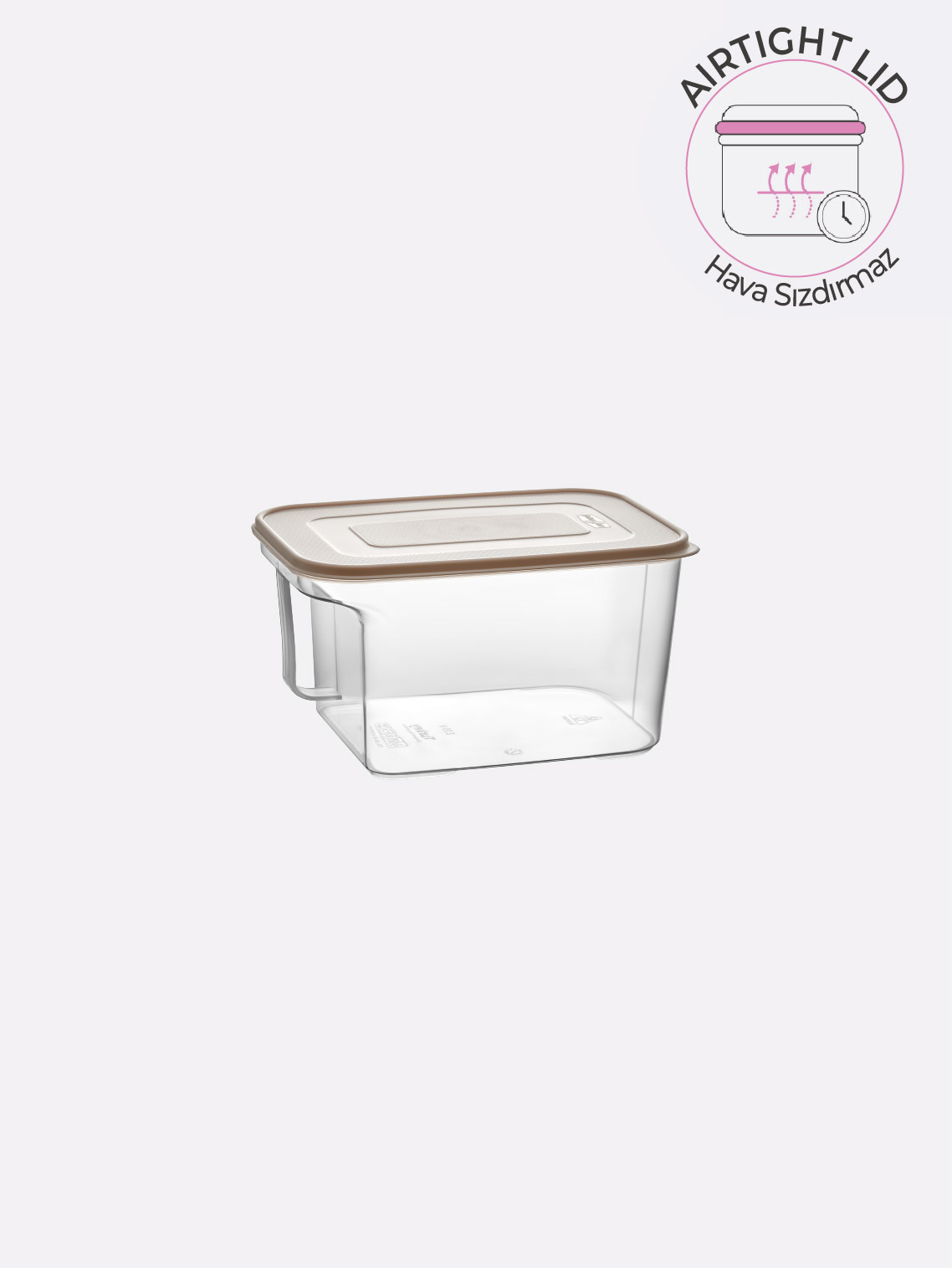 Saplı Saklama Kabı - 1,7 Lt