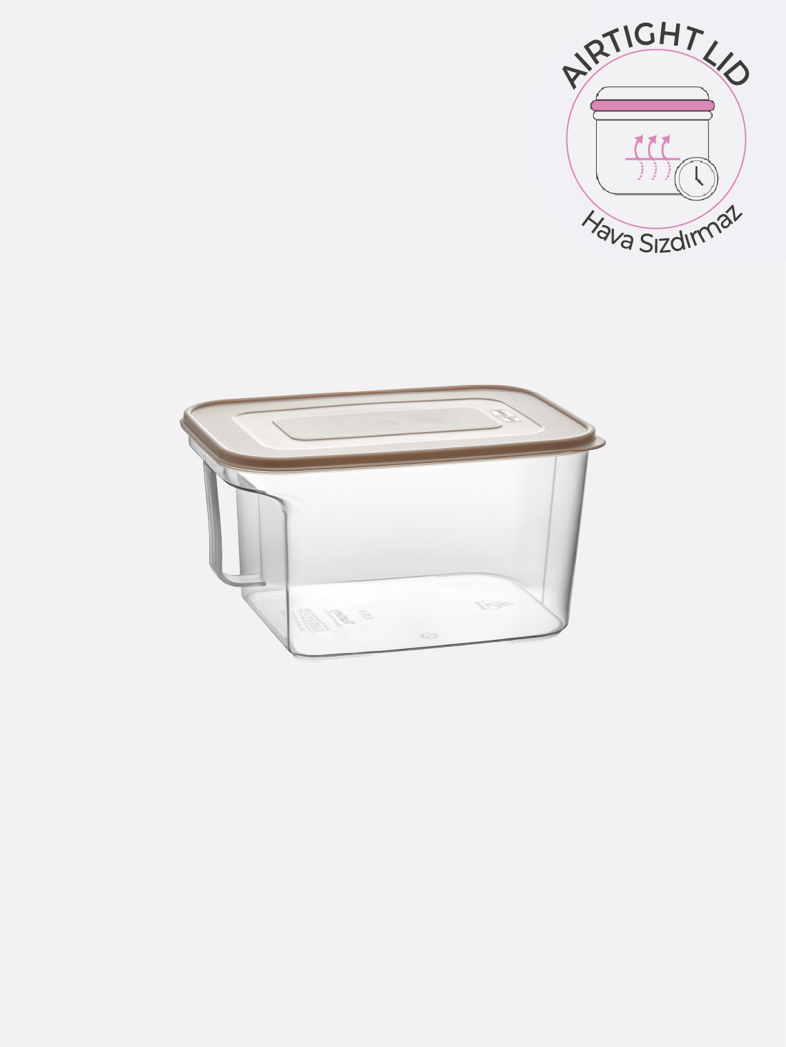 Saplı Saklama Kabı - 2,6 Lt