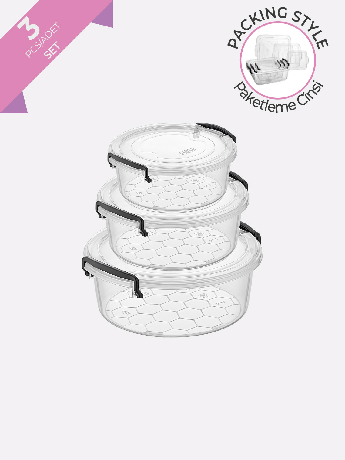 Eco Tonton Saklama Kabı Set