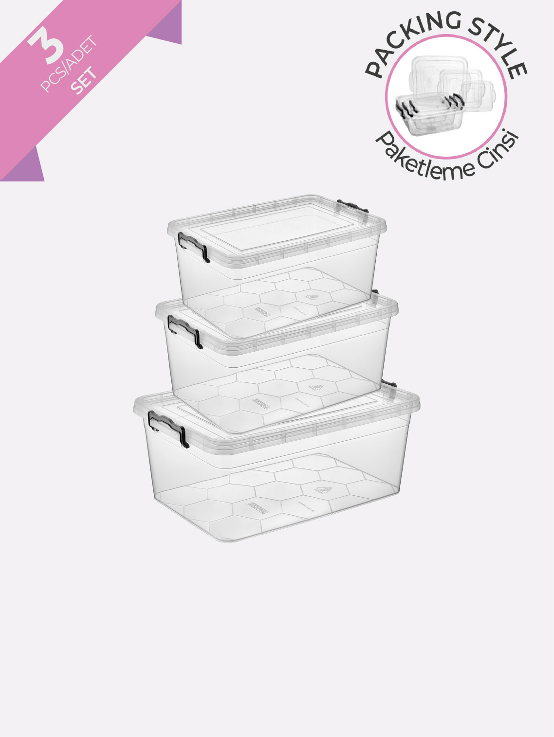 Eco Saklama Kabı Set