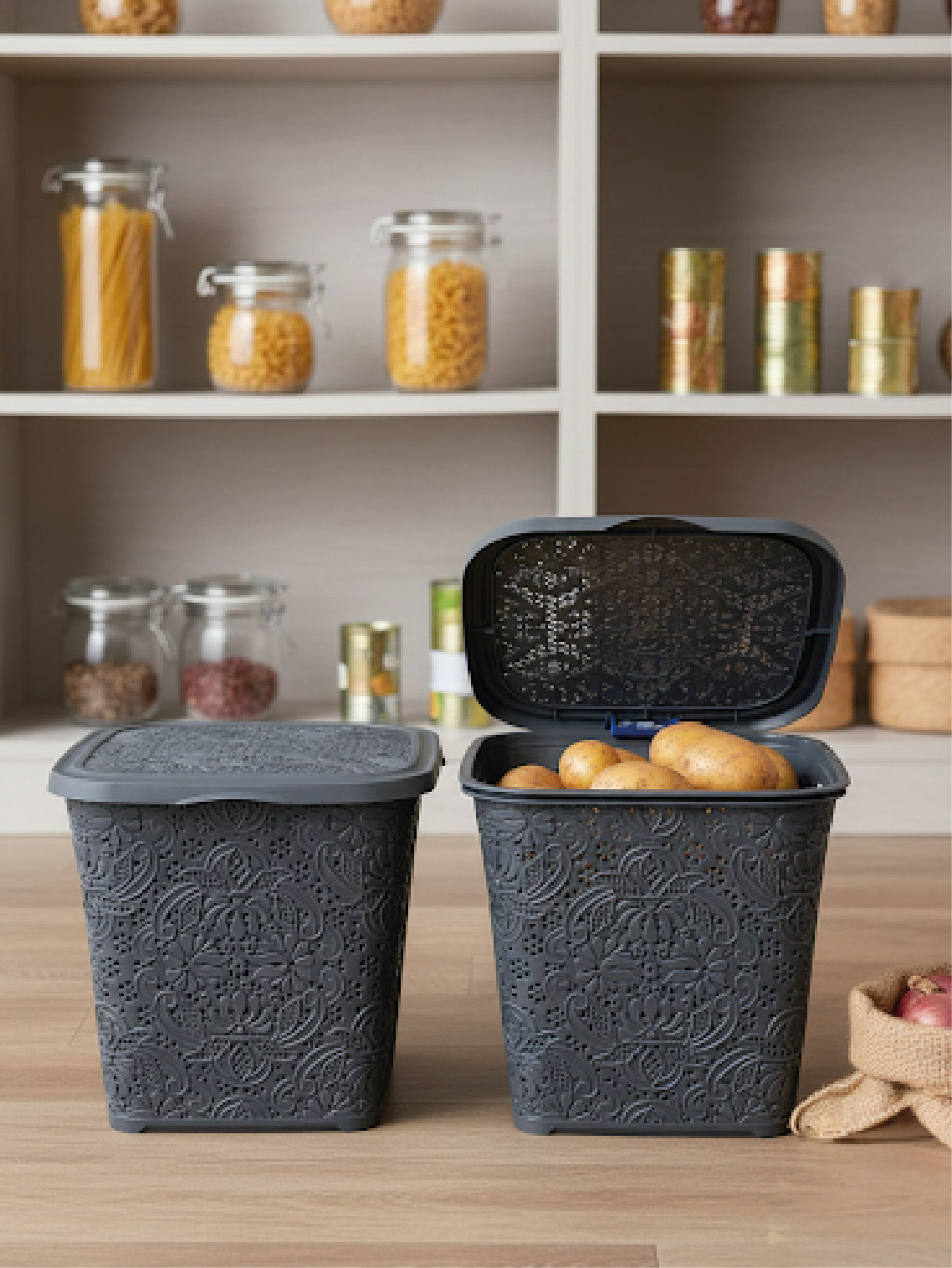 Lace Multıpurpose Box - 16 Lt