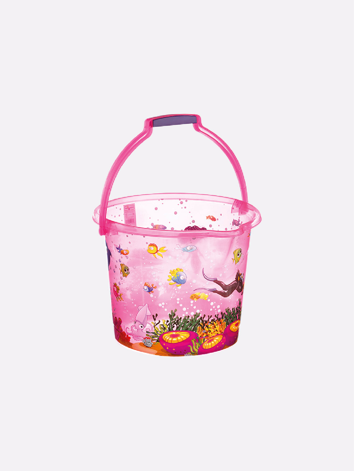 Balık Desenli Bebek Kovası - 12 Lt