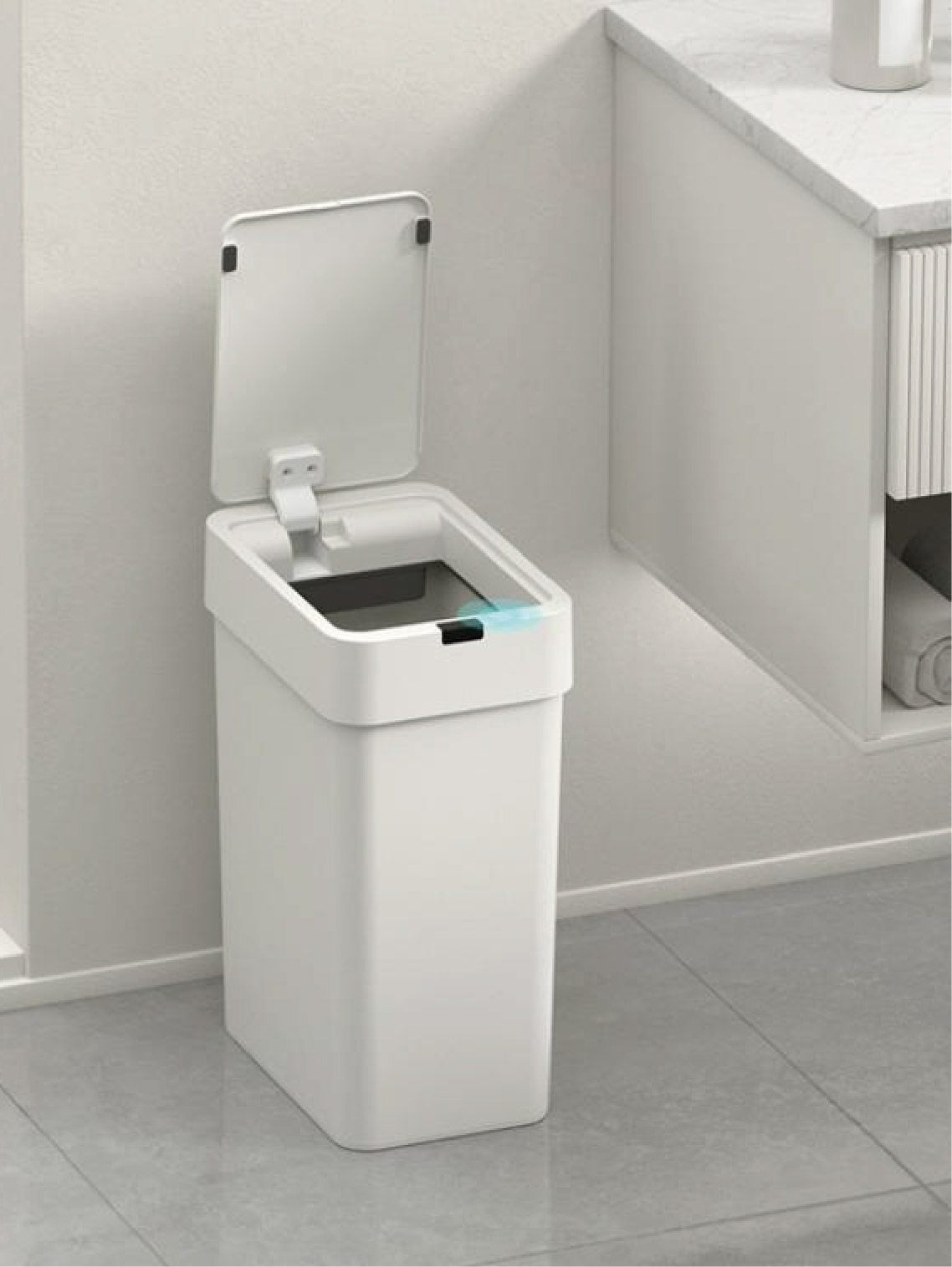 Slim Sensörlü Çöp Kovası - 9 Lt