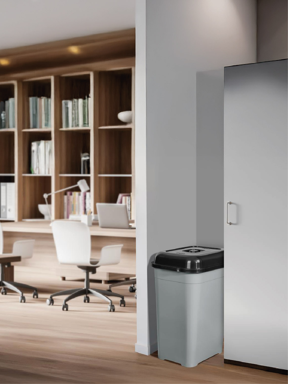 Slim Dustbin - 52 Lt