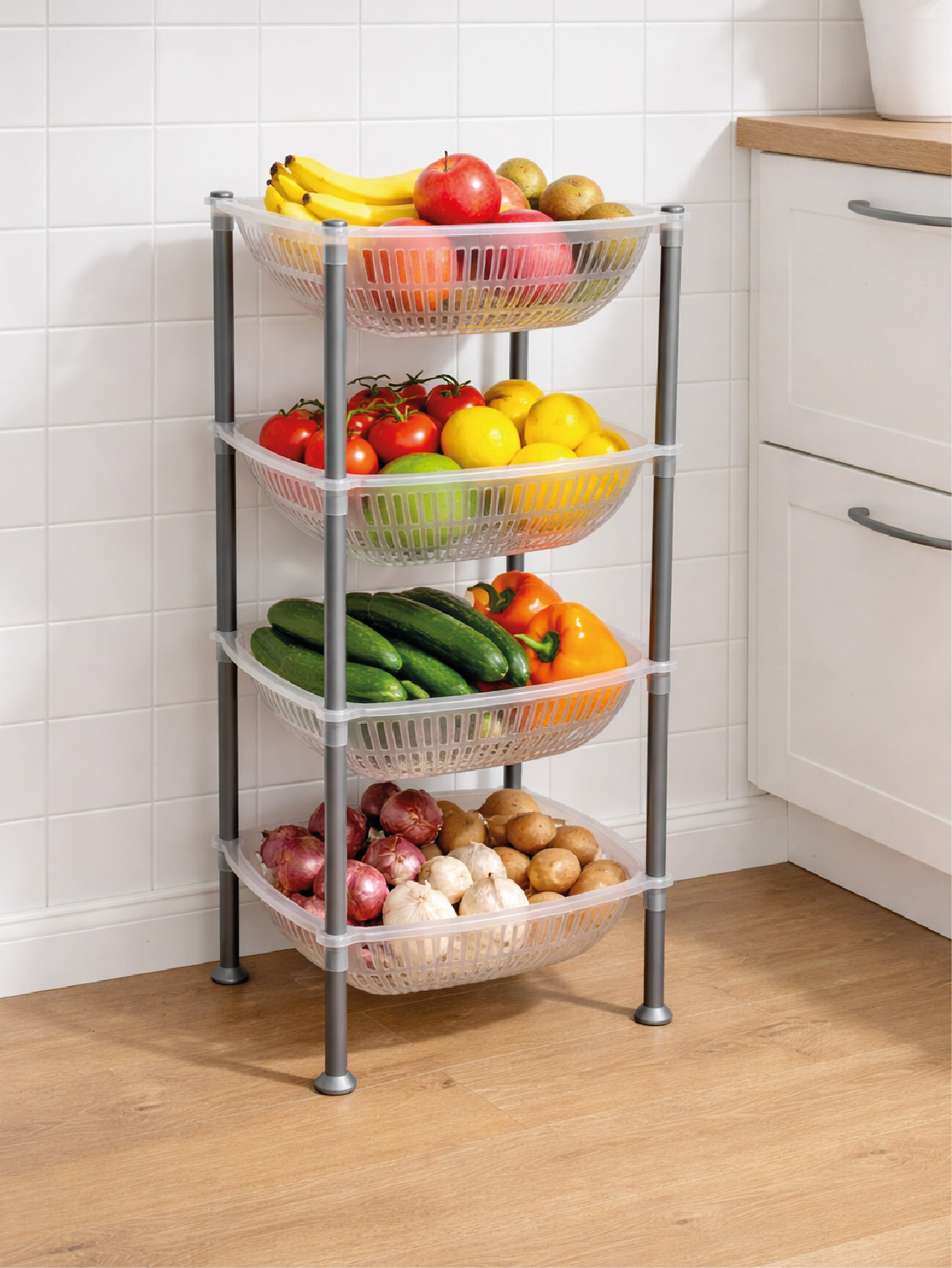 Transparent Oval Shelf